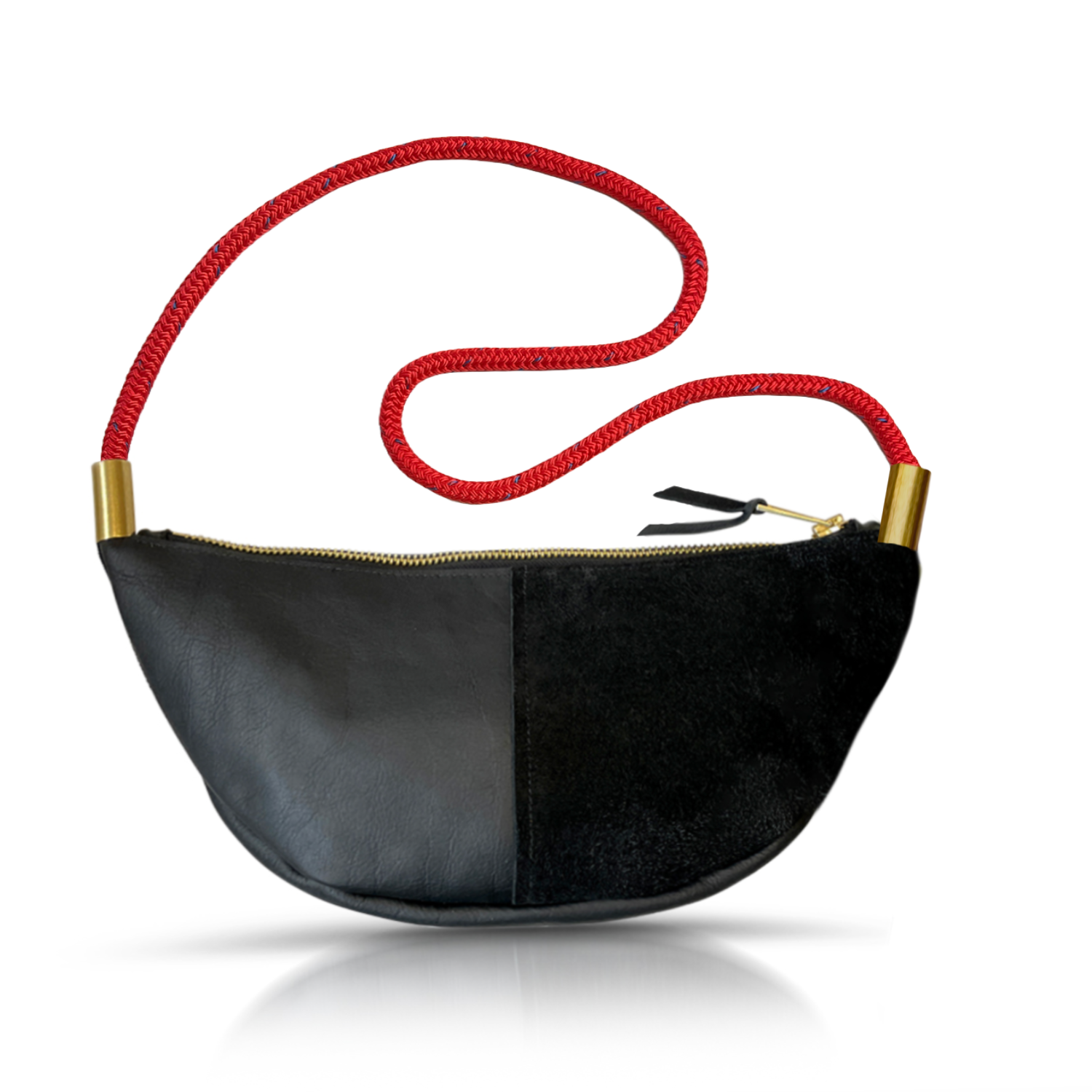 Sling #Rope Color_Winterberry Red#Rope Handle Length_Short Crossbody (40”)#Add Ons_Handbag Only
