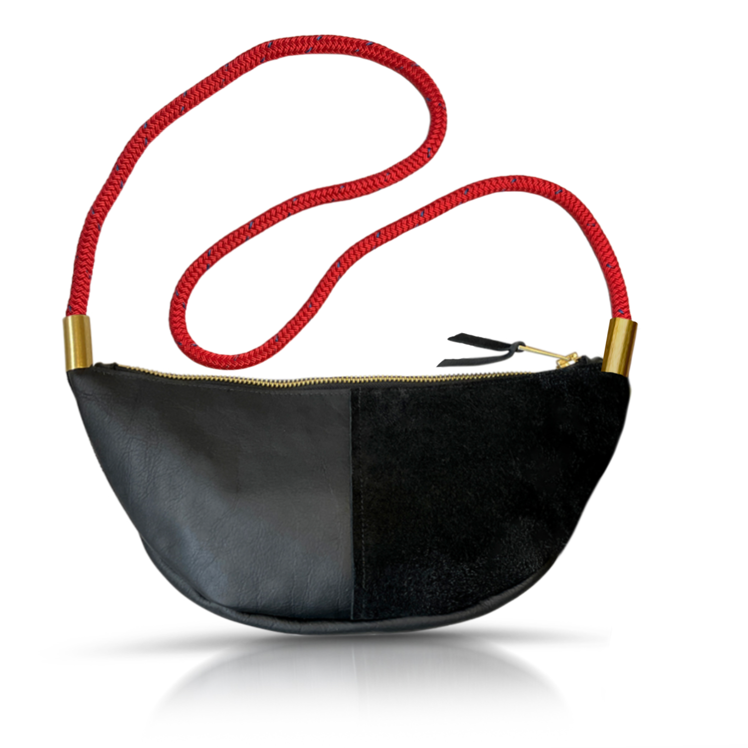 Sling #Rope Color_Winterberry Red#Rope Handle Length_Long Crossbody (50")#Add Ons_Handbag Only