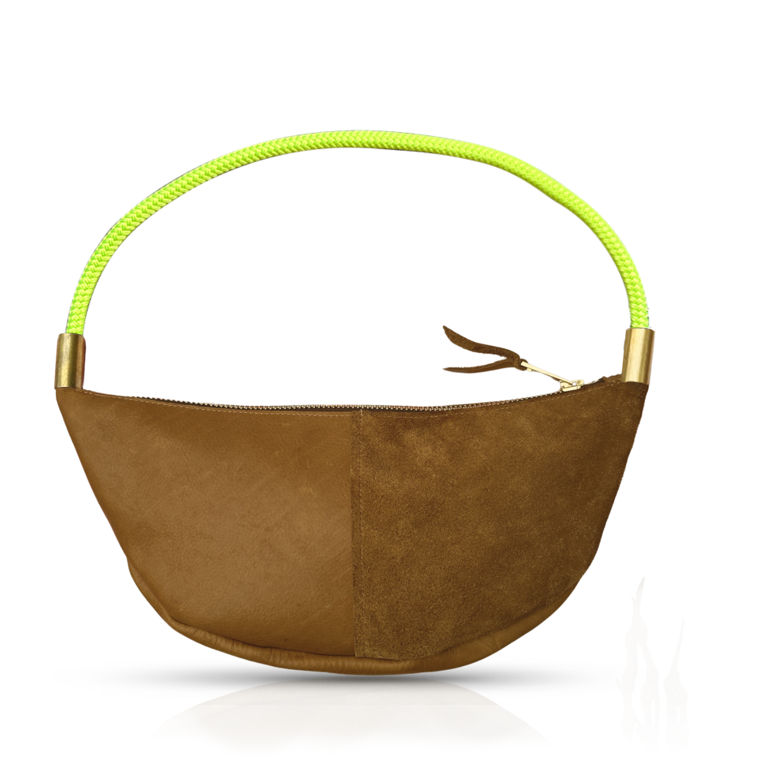 Sling #Rope Color_Neon Yellow#Rope Handle Length_Short Shoulder (25”)#Add Ons_Handbag Only