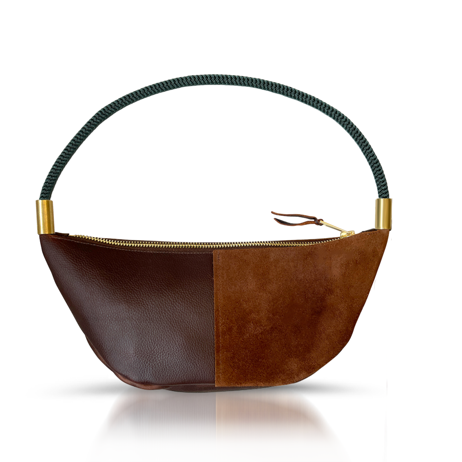 Sling #Rope Color_Pine Green#Rope Handle Length_Short Shoulder (25”)#Add Ons_Handbag Only