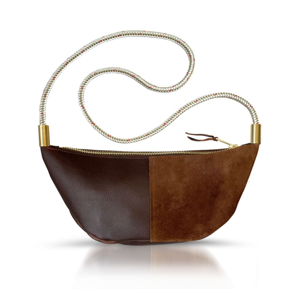 Sling #Rope Color_Oyster Shell Gold#Rope Handle Length_Long Crossbody (50")#Add Ons_Handbag Only