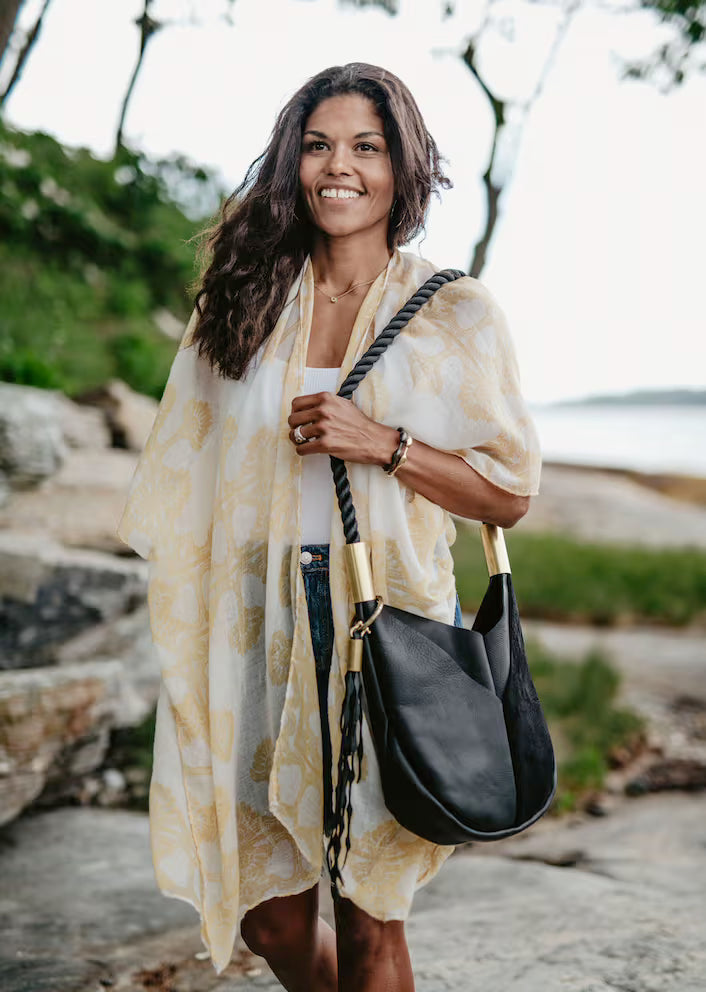 Original Wildwood Bag // Small Crossbody in Black Leather