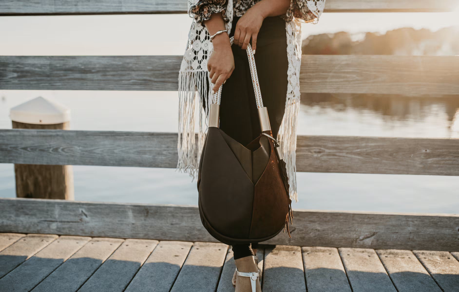 Original Wildwood Bag // Small in Brown Leather