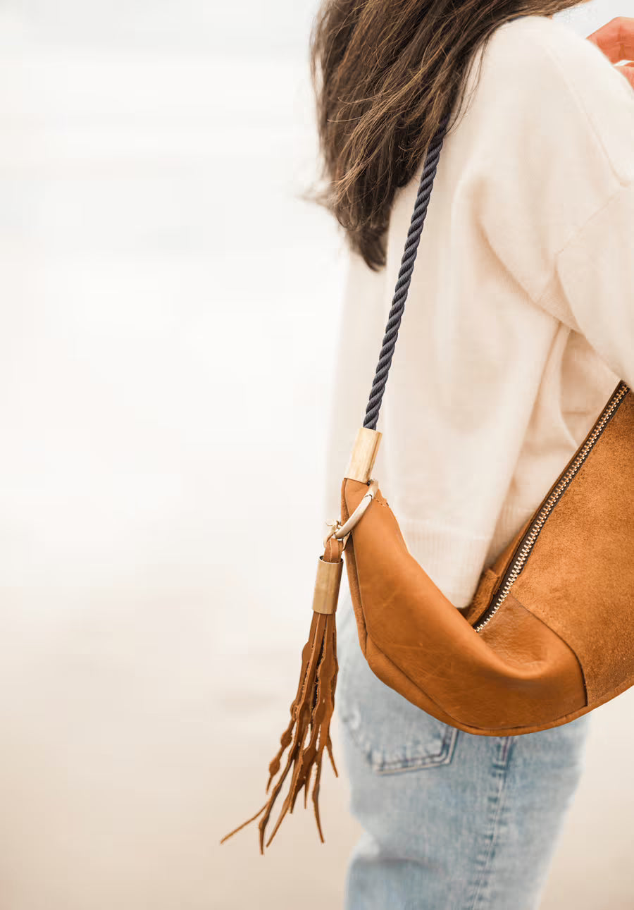 Sling Bag // Beach Nut Leather