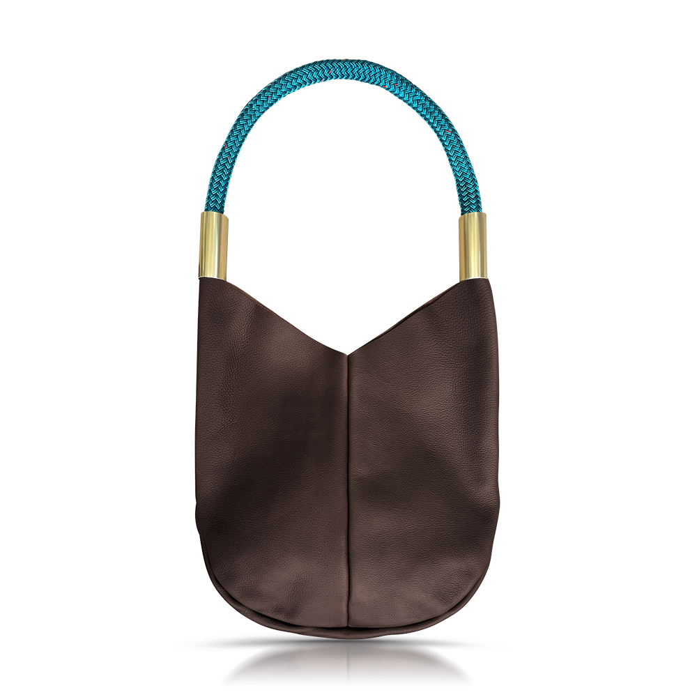 Original Wildwood Bag Large#Rope Color_Seaside Teal#Add Ons_Handbag Only