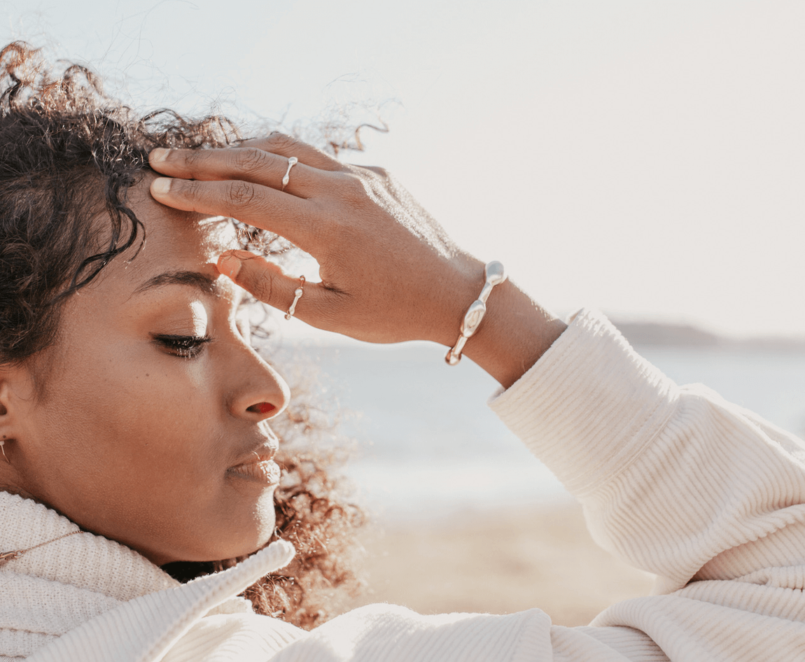 gold seaweed bracelet