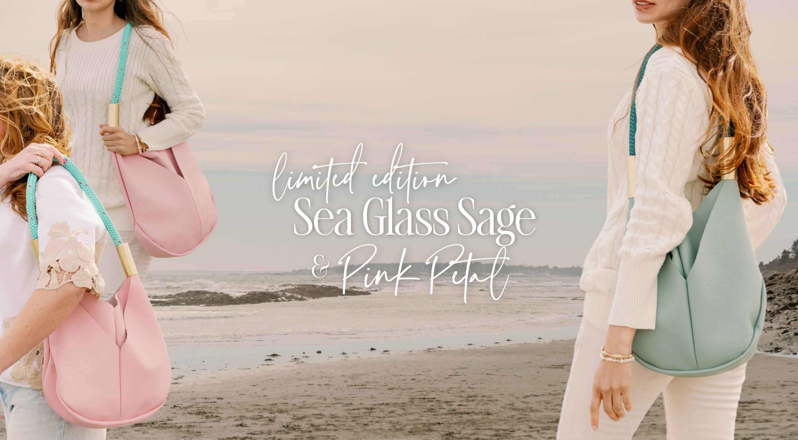 Pink Petal and Sea Glass Sage