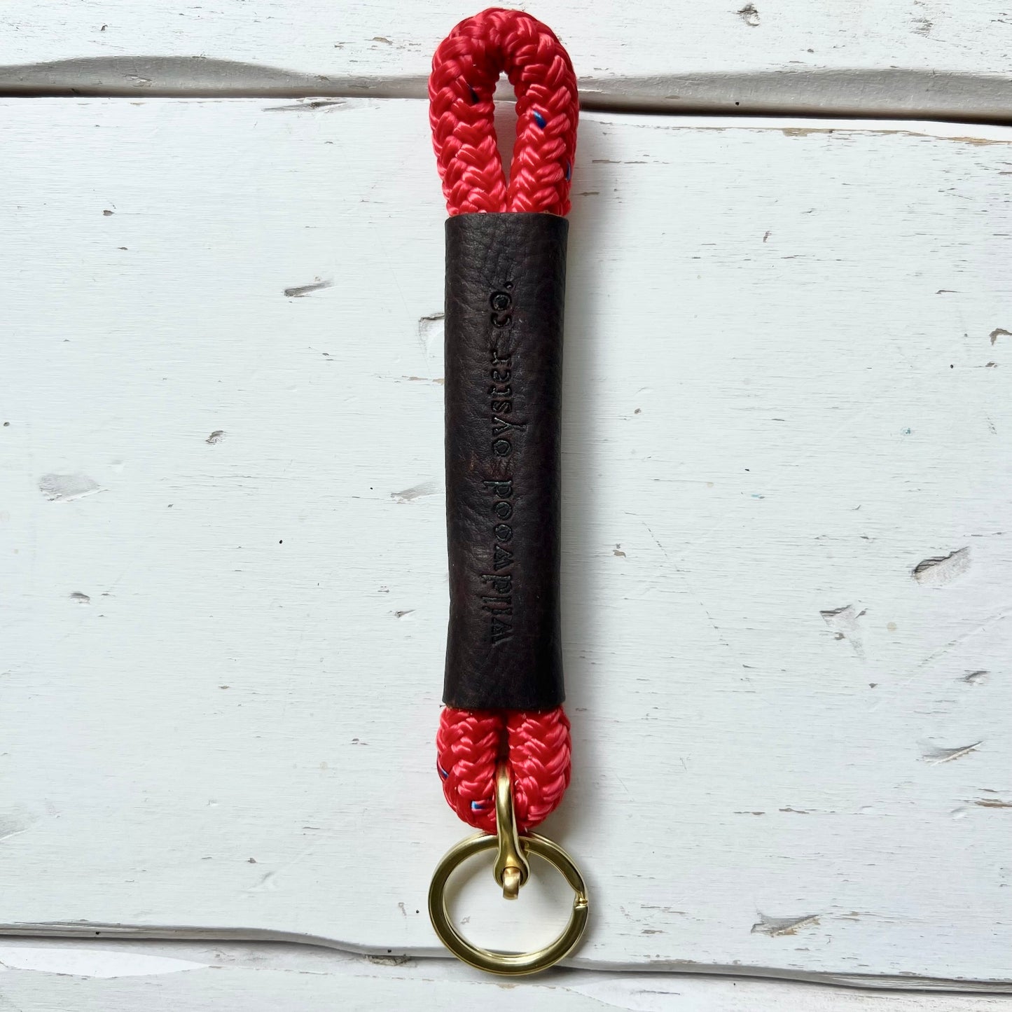 #59 Rope Keychain | Winterberry Red