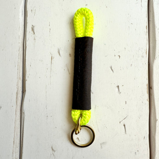 #57 Rope Keychain | Neon Yellow