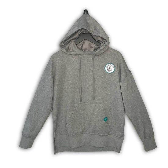 #11 Gray Beach Club Hoodie (Sea Breeze)