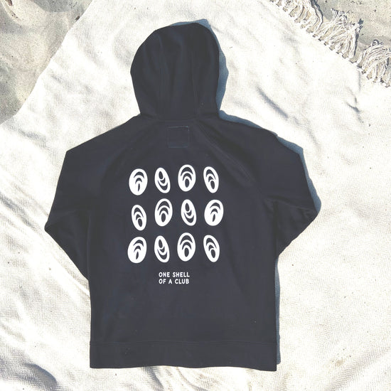 #15 Black Beach Club Pull Over Hoodie (Driftwood)