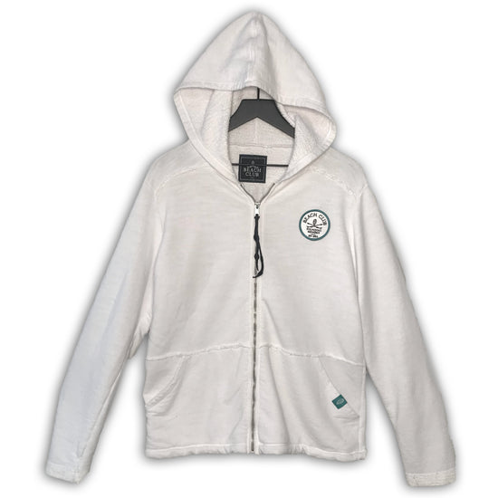 #01 White Beach Club Hoodie (Cove)