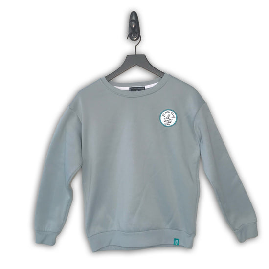 #24 Light Blue/Gray Beach Club Pullover (Driftwood)