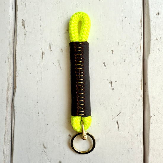 #57 Rope Keychain | Neon Yellow