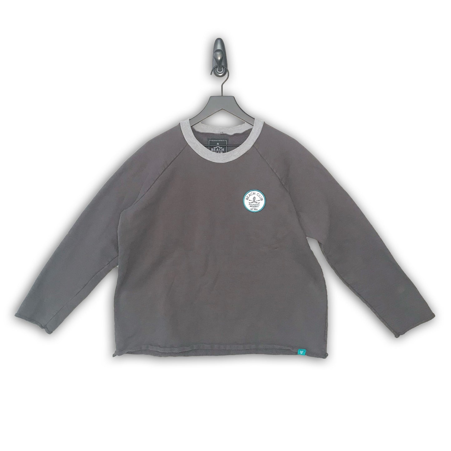 #25 Light Gray Beach Club Pullover (Cove)