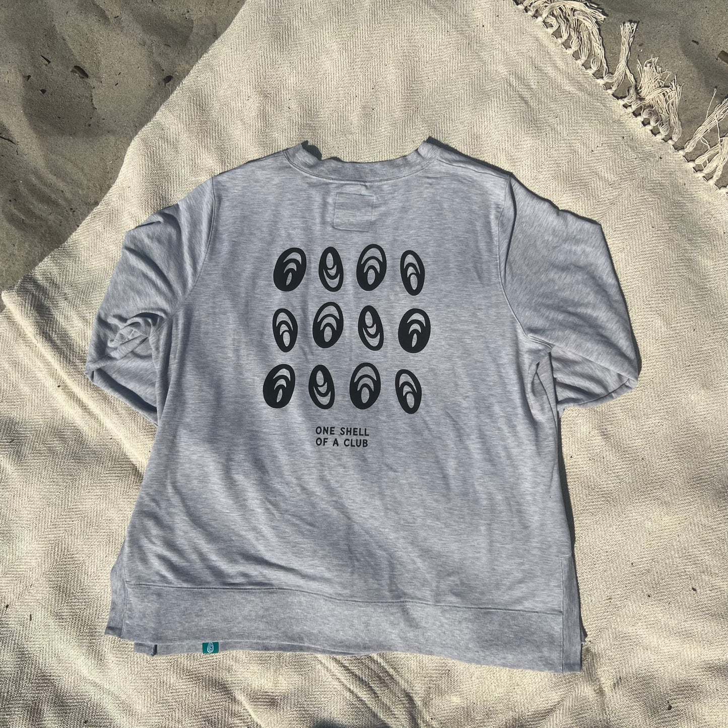 #3 Light Gray Beach Club Pull Over (Horizon)