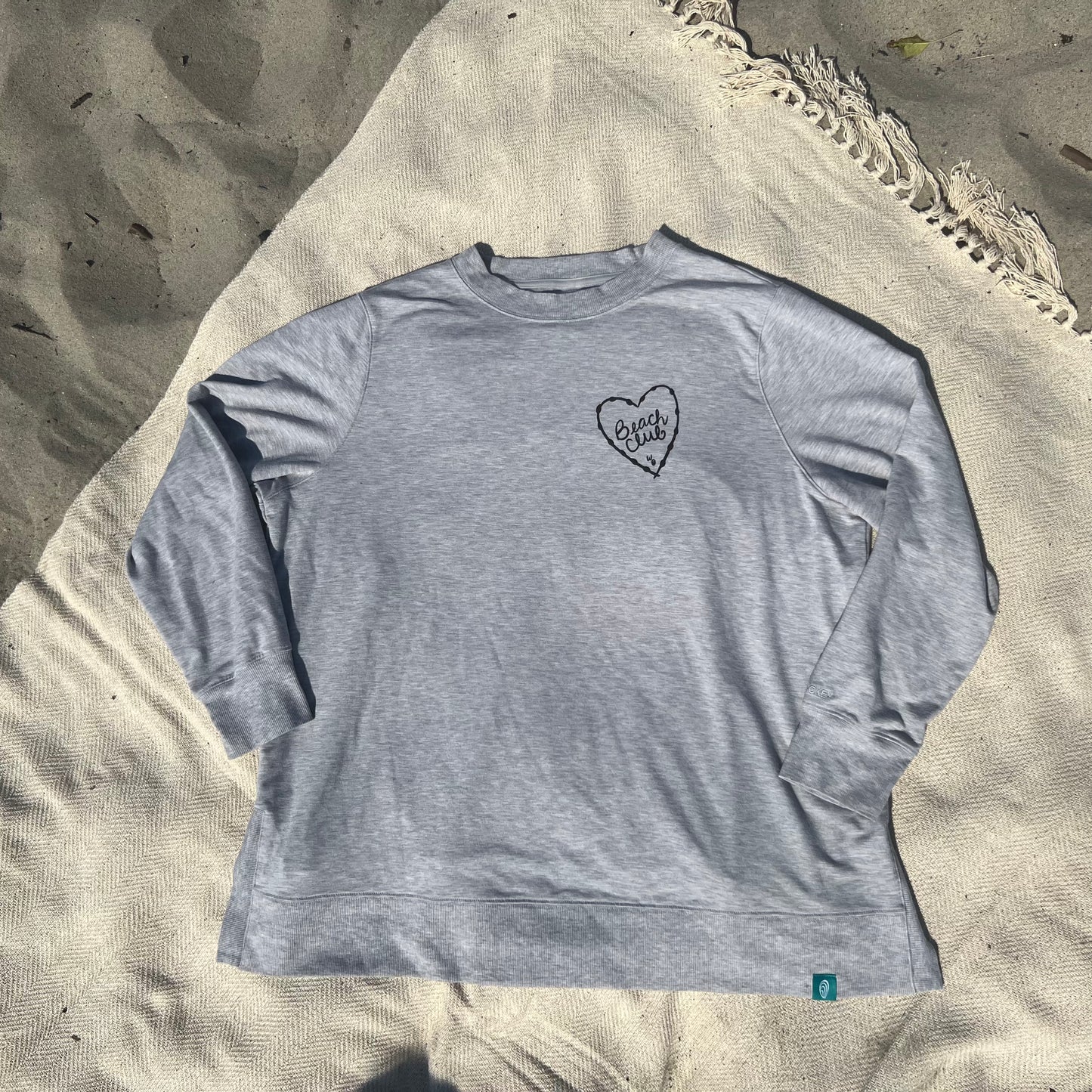 #3 Light Gray Beach Club Pull Over (Horizon)