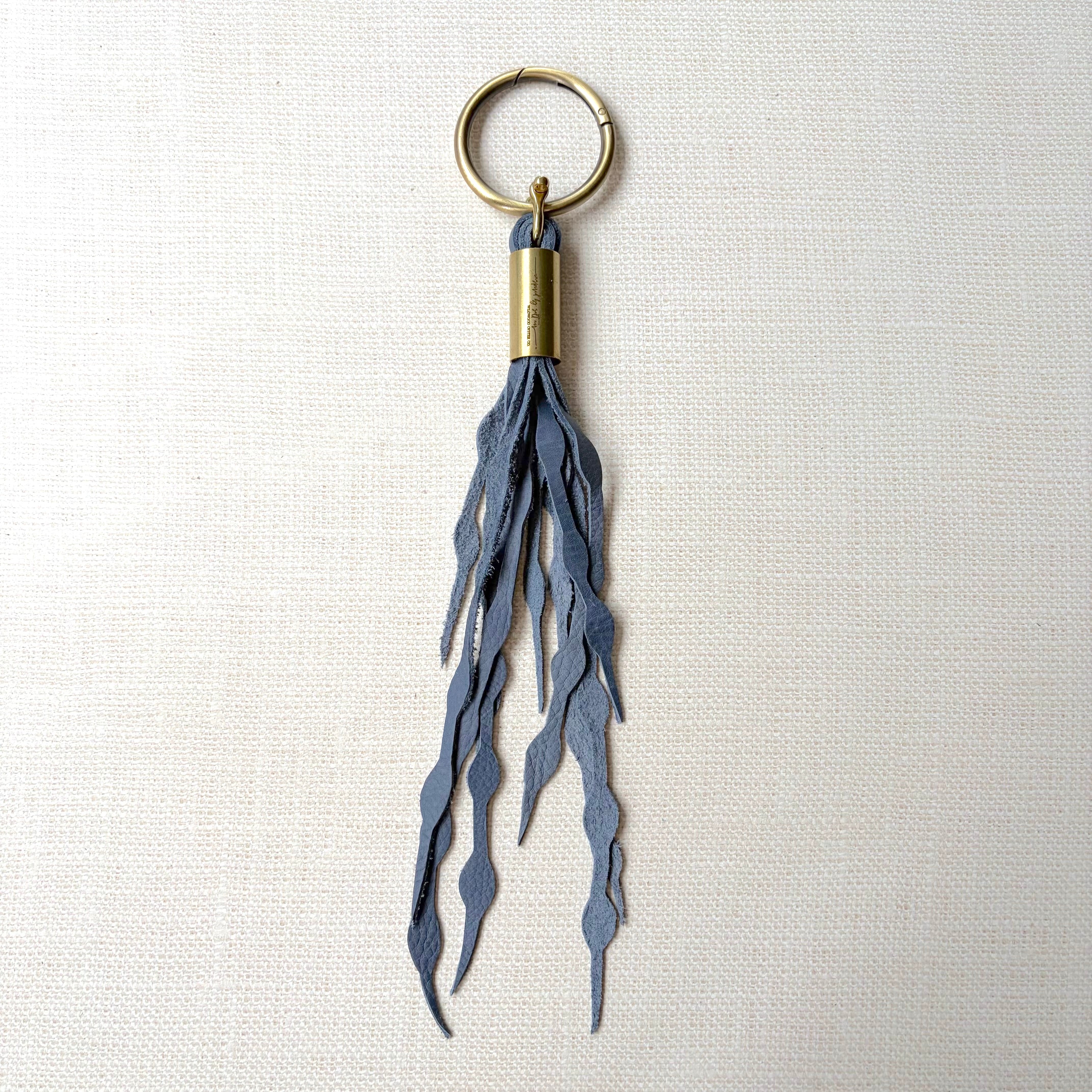 #03 Seaweed Tassel // October Ocean Leather (1st quality)