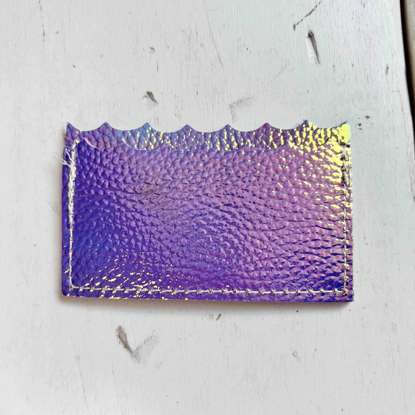 #64 Purple Opal Mini Wallet | Inspired By Salt Air