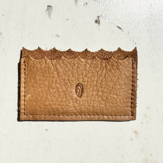 #63 Beach Nut Mini Wallet | with Oyster Shell
