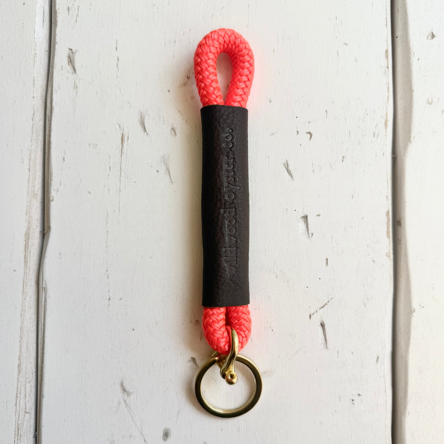 #58 Rope Keychain | Neon Orange