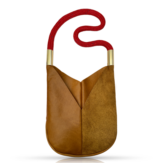 Original Wildwood Bag | Large Crossbody in Beach Nut Leather