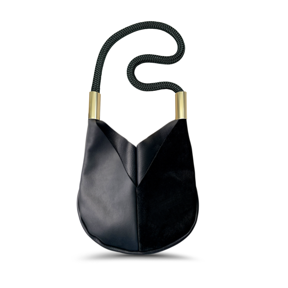 Original Wildwood Bag | Small Crossbody in Black Leather