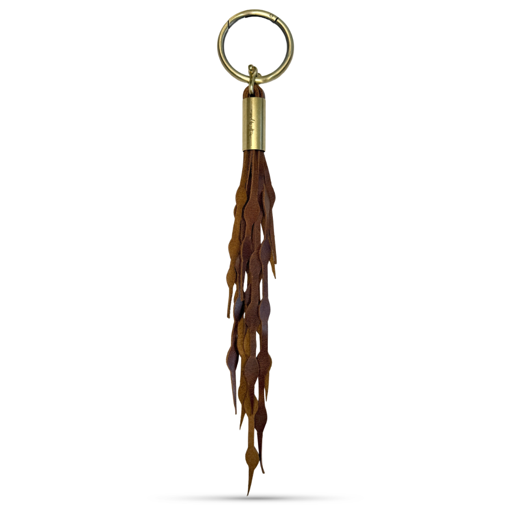 Brown Tourmaline Seaweed Tassel