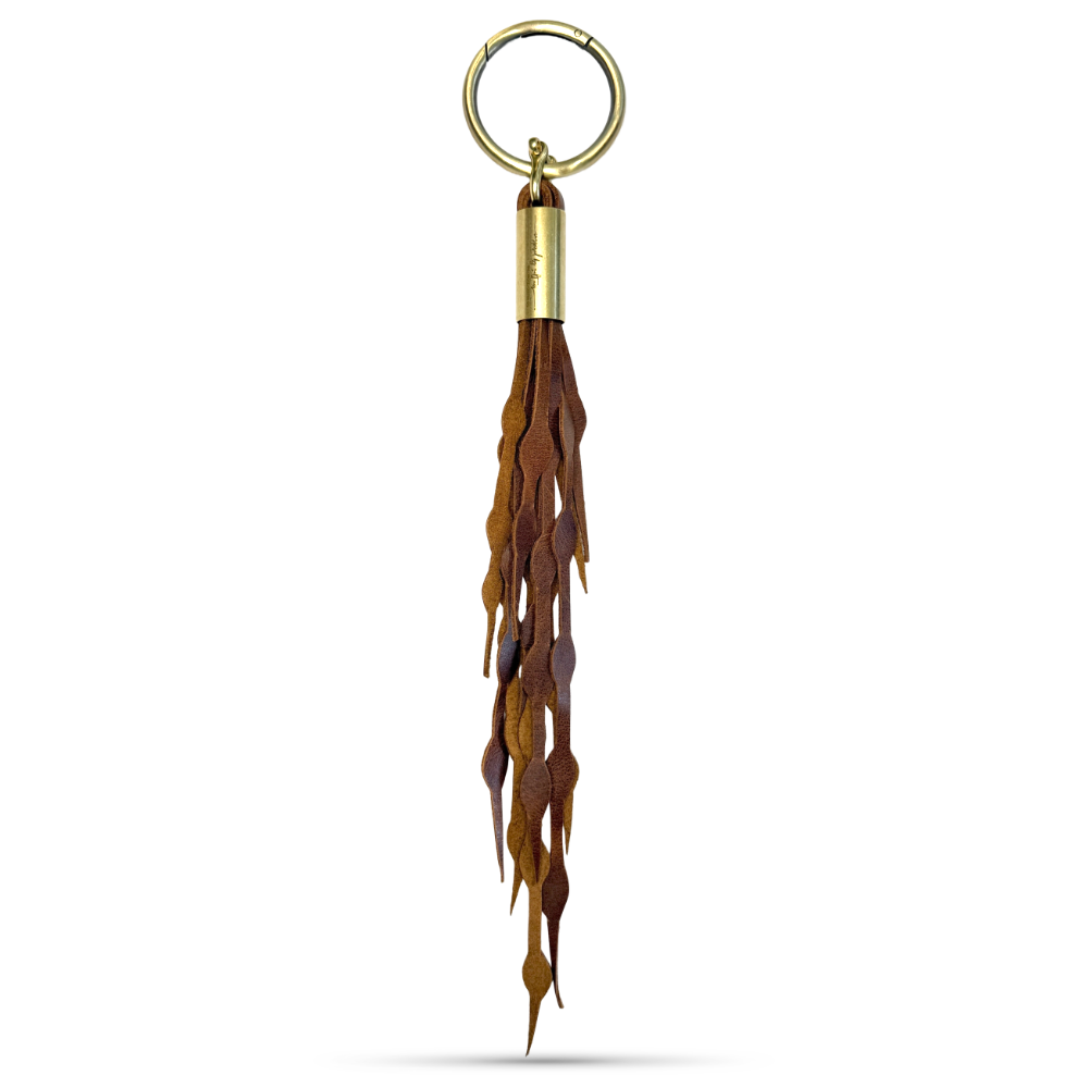 Brown Tourmaline Seaweed Tassel