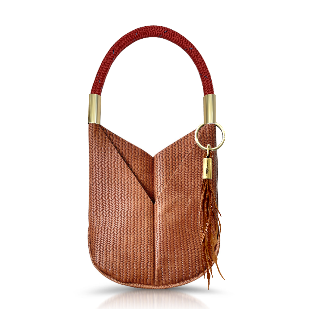 Original Wildwood Bag | Large in Brown Basketweave