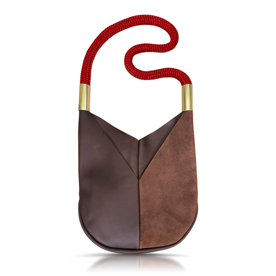 Original Wildwood Bag | Large Crossbody in Brown Leather