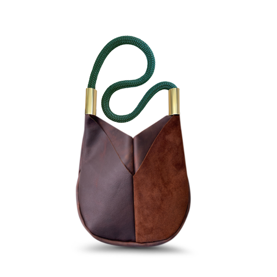 Original Wildwood Bag | Small Crossbody in Brown Leather