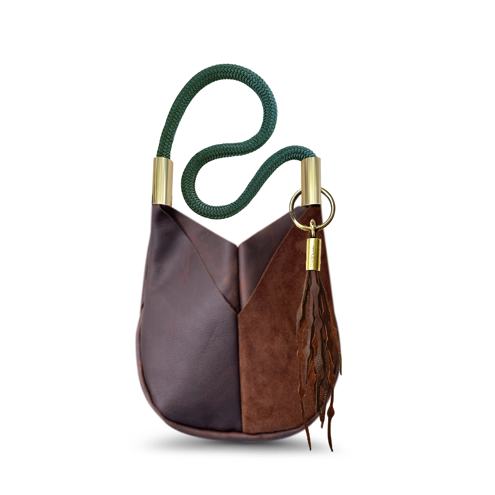 Original Wildwood Bag | Small Crossbody in Brown Leather