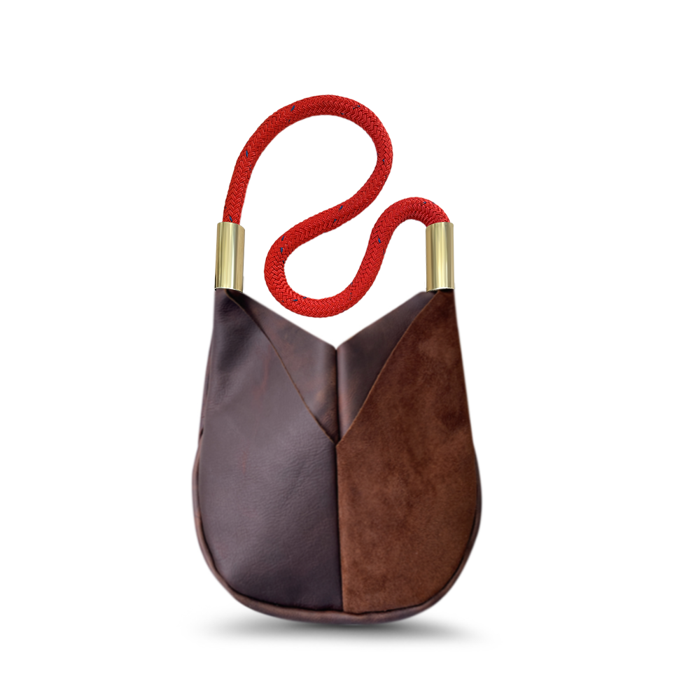 Original Wildwood Bag | Small Crossbody in Brown Leather