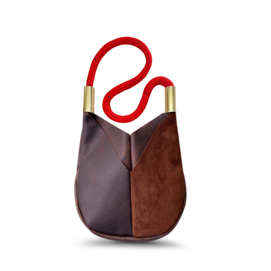 Original Wildwood Bag | Small Crossbody in Brown Leather