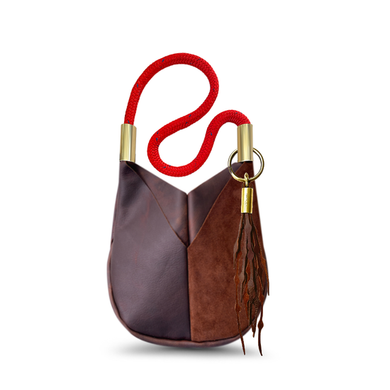 Original Wildwood Bag | Small Crossbody in Brown Leather