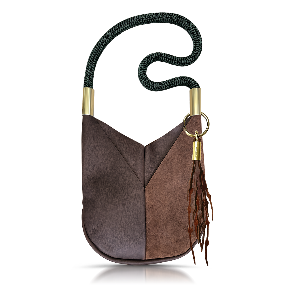 Original Wildwood Bag | Large Crossbody in Brown Leather