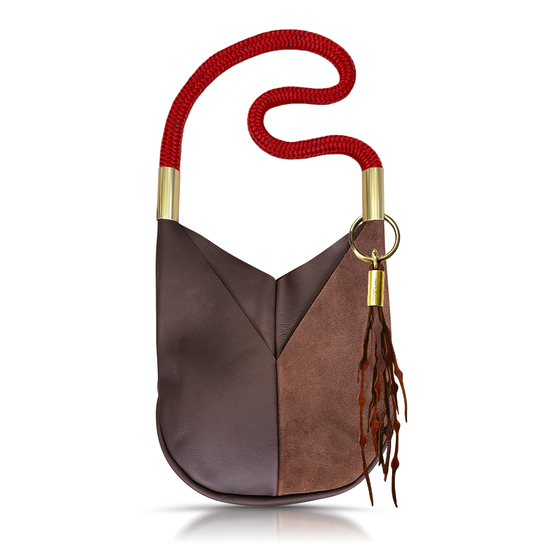 Original Wildwood Bag | Large Crossbody in Brown Leather