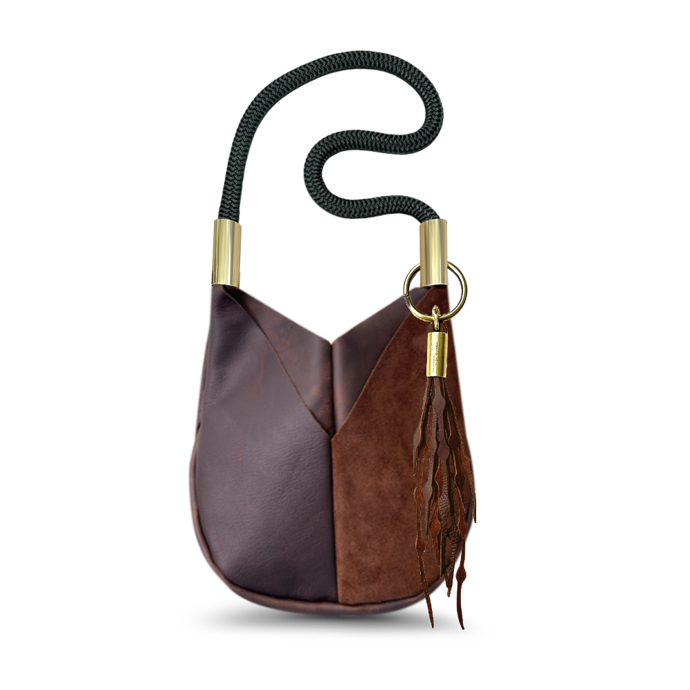 Original Wildwood Bag | Small Crossbody in Brown Leather