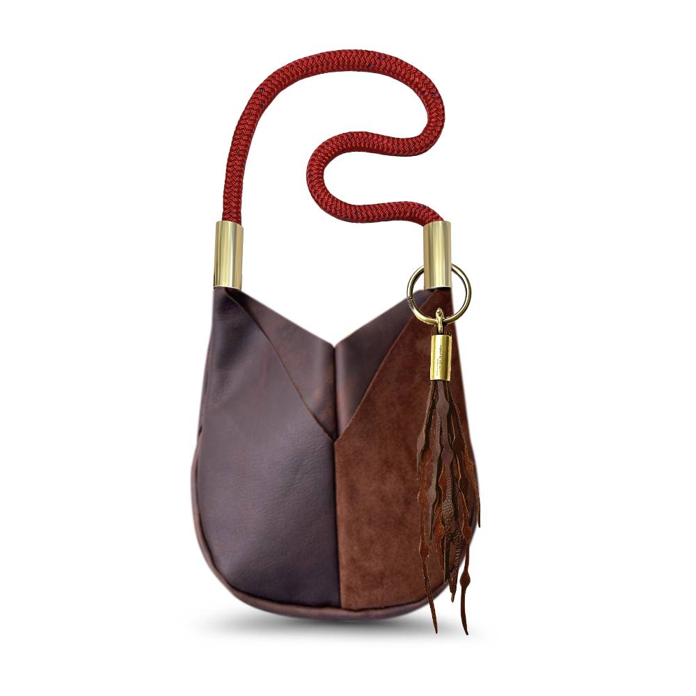 Original Wildwood Bag | Small Crossbody in Brown Leather