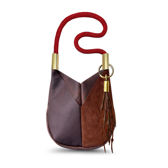 Original Wildwood Bag | Small Crossbody in Brown Leather