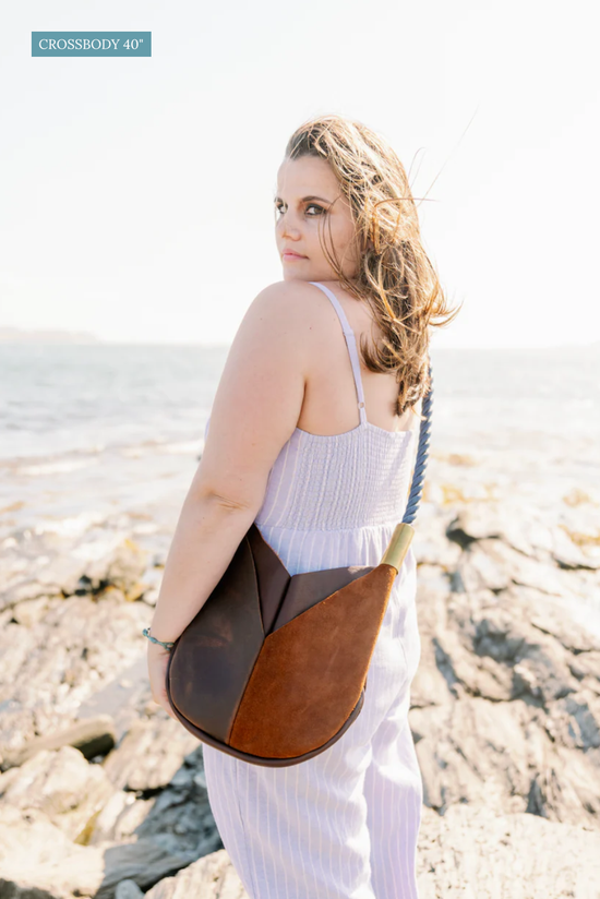 Original Wildwood Bag | Small Crossbody in Brown Leather