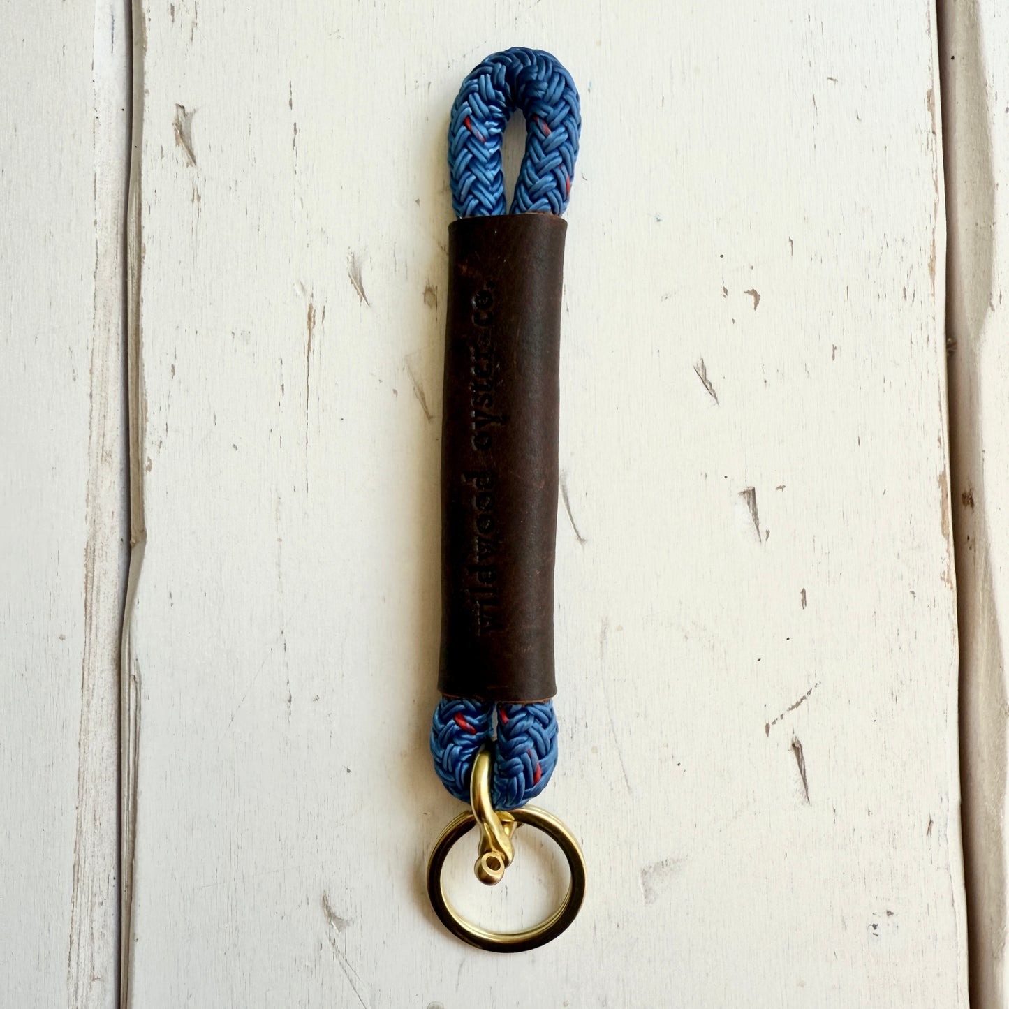 #60 Rope Keychain | Harborside Blue