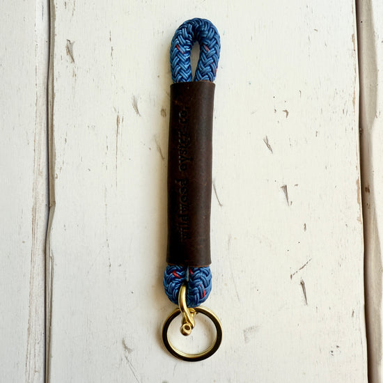 #60 Rope Keychain | Harborside Blue