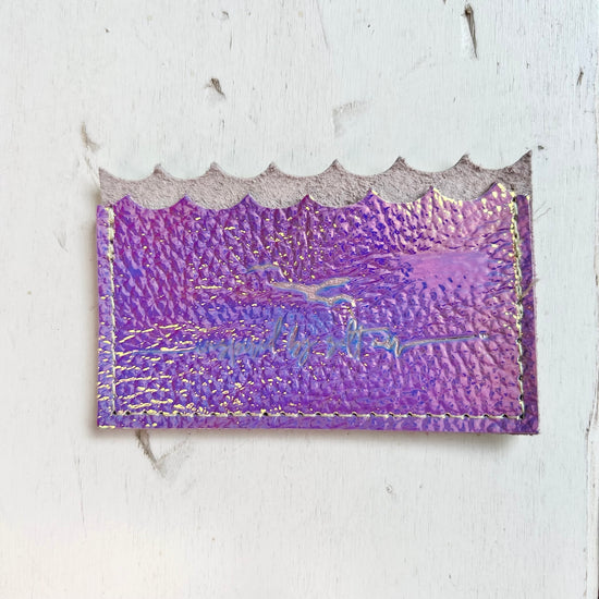 #64 Purple Opal Mini Wallet | Inspired By Salt Air