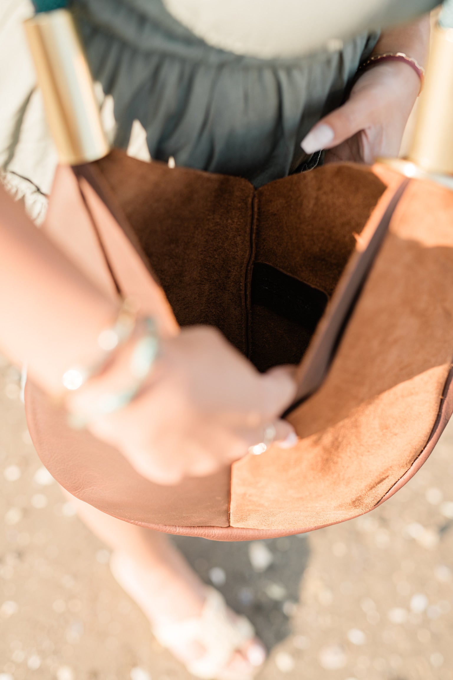 Original Wildwood Bag // Small Crossbody in Brown Leather