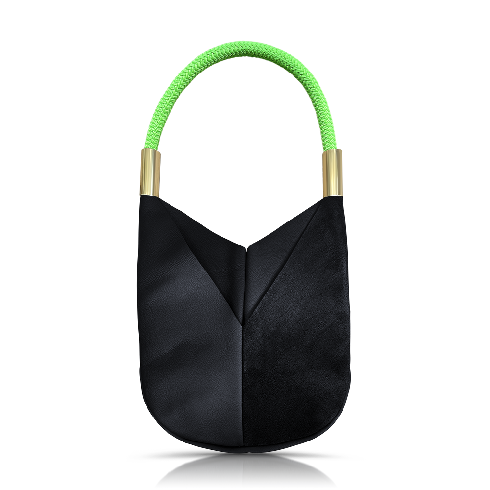 Original Wildwood Bag | Large Crossbody in Black Leather