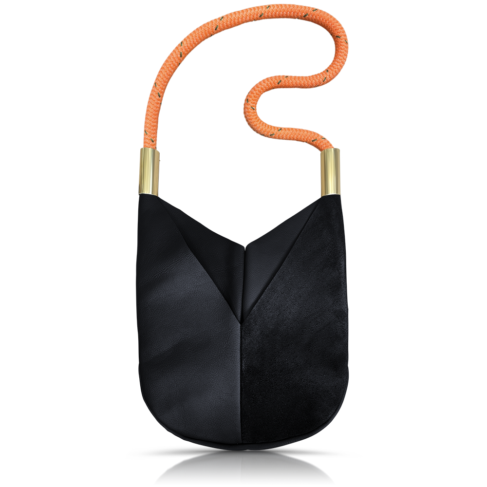 Original Wildwood Bag | Large Crossbody in Black Leather