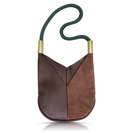 Original Wildwood Bag | Large Crossbody in Brown Leather