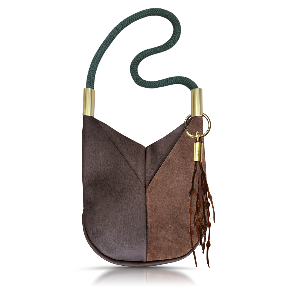 Original Wildwood Bag | Large Crossbody in Brown Leather